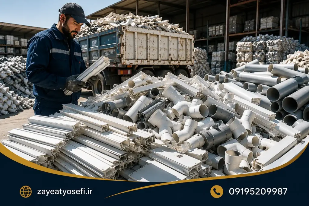 خریدار ضایعات پی وی سی در تهران