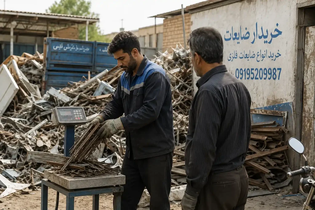 خریدار ضایعات چهاردانگه