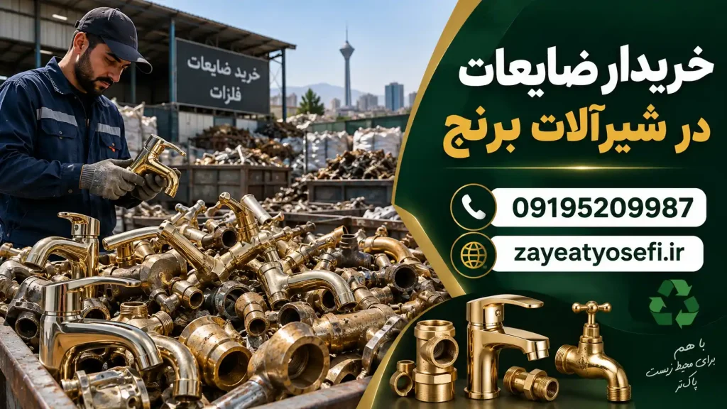 خریدار ضایعات شیرآلات برنج